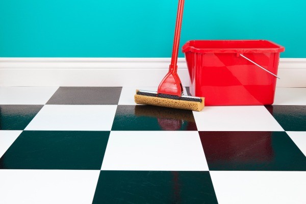 linoleum clean - Neglected Floor, No More