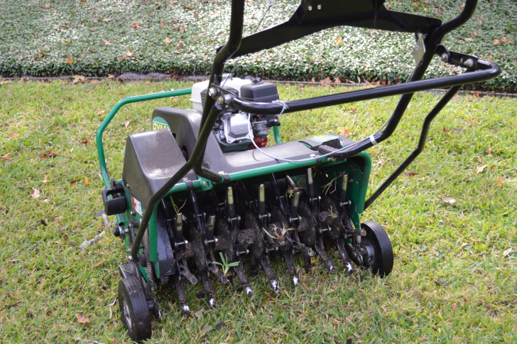 aerating - Lawn Maintenance