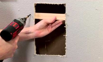 large hole - Repairing Drywall Tips