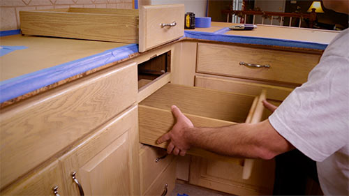 cabinet refacing remove drawers - Actual Expense in Your Next Refacing Project